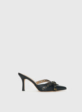 Compelling Pointed Toe Heels Black