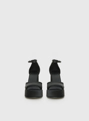 Vogel Platform Heels Black