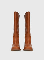 Madisson Knee High Boots Brown