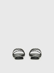 Therapy Gunner Stud Slides Black