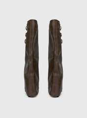 Ritz Knee High Boots Brown