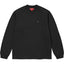 Supreme Small Box L/S Tee – Black