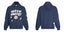 Broken Planet Astral Energy Navy Oversized Graphic Hoodie