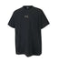 Thug Club Metal Star Moon Logo Black Oversized T-Shirt, Unisex