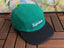 Supreme Green and Black Two-Tone Canvas Box Logo 5-Panel Camp Cap