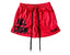 Killcrew Logo Graphic Red and Black Mesh Shorts