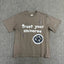 Broken Planet Trust Your Universe Graphic T-Shirt - Taupe Brown