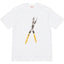 Supreme Garden Shears Tee – White / Yellow