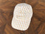 Supreme Tan and White Gingham 5-Panel Box Logo Camp Cap