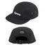 Supreme Black Canvas 5-Panel Box Logo Camp Cap
