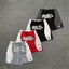 Broken Planet Graffiti Script Color Block Nylon Shorts - 4 Colors Available