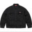 Supreme Small Box Logo Denim Trucker Jacket - Washed Black