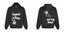 Broken Planet Trapped In Time Black Oversized Graphic Hoodie