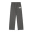 Broken Planet Dark Grey Logo Wide Leg Sweatpants