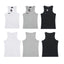 Thug Club Metal Buckle U-Neck Tank Top, Y2K Gothic Sleeveless Vest