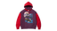 Supreme MM6 Maison Margiela Eagle Zip Up Hooded Sweatshirt Red/Navy