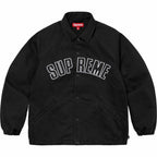 Supreme Arc Logo Black Coaches Jacket