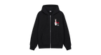 Stussy Kingpin Zip Hoodie Black