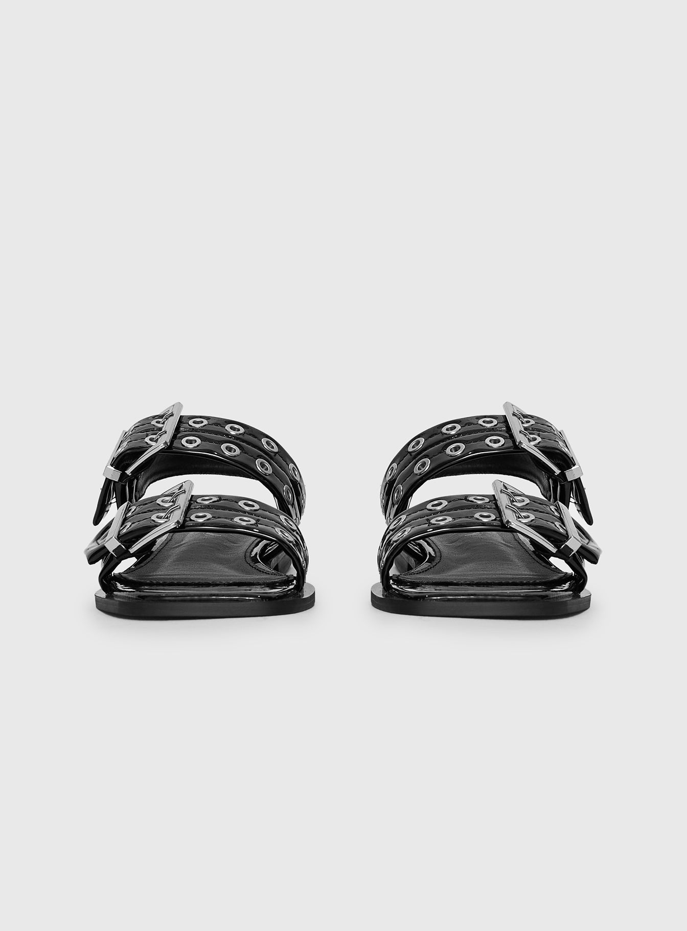 Therapy Elemental Sandals Black Patent