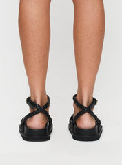 Mihir Sandals Black