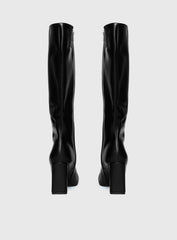 Sawyer Knee High Boots Black