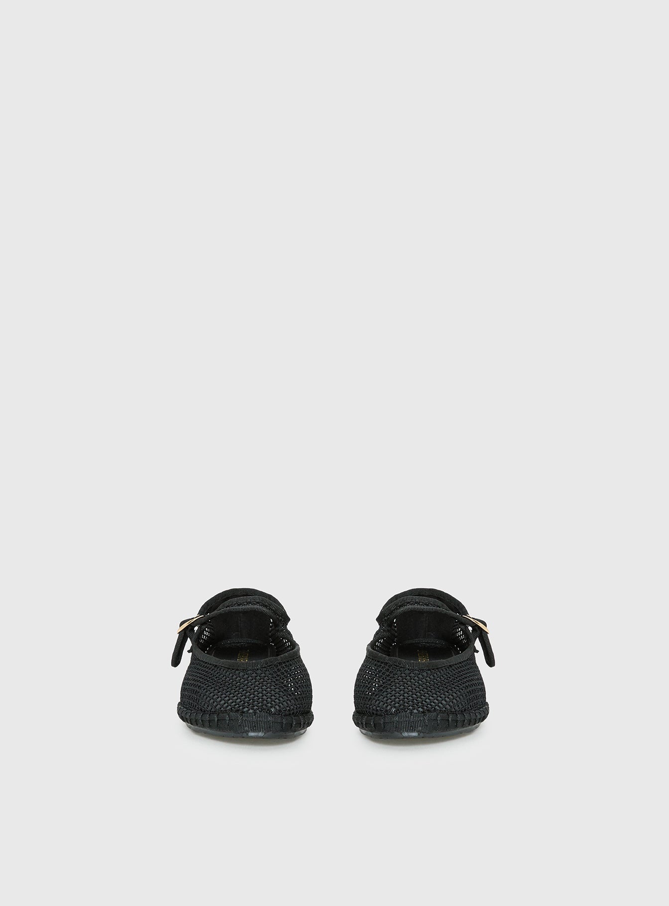 Therapy Alicante Mesh Ballet Flats Black
