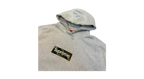 Supreme Box Logo Hoodie Ash Grey (FW23) (P)