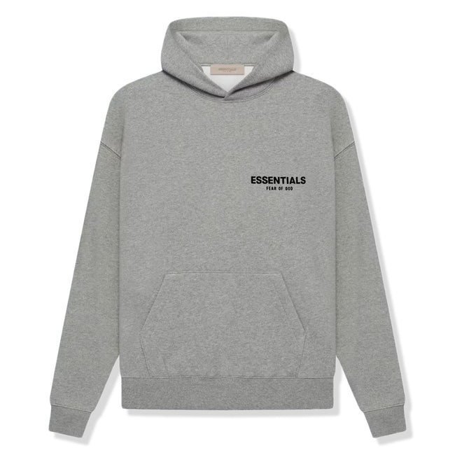 Fear Of God Essentials Dark Oatmeal Hoodie (SS22) Hover Image