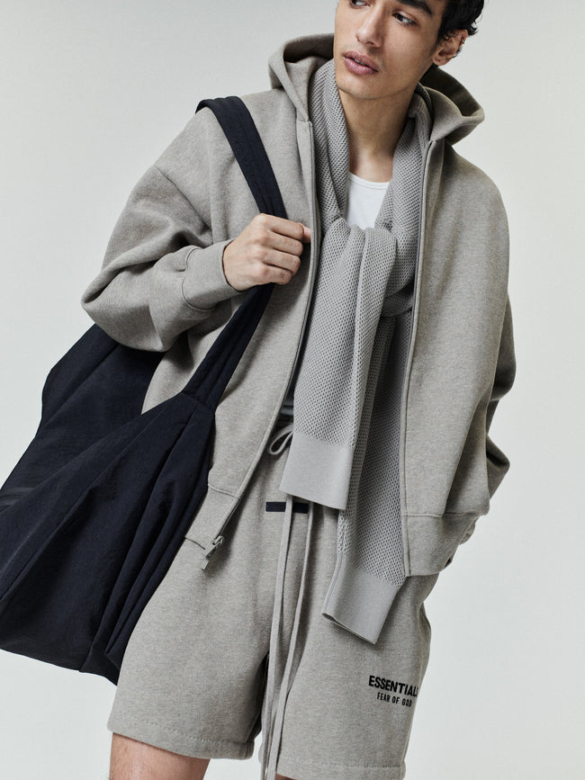 Fear Of God Essentials SS26 Classic Zip-Up Hoodie Hover Image