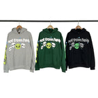 Broken Planet Not From Here Alien Skull Hoodie‑3 Colors
