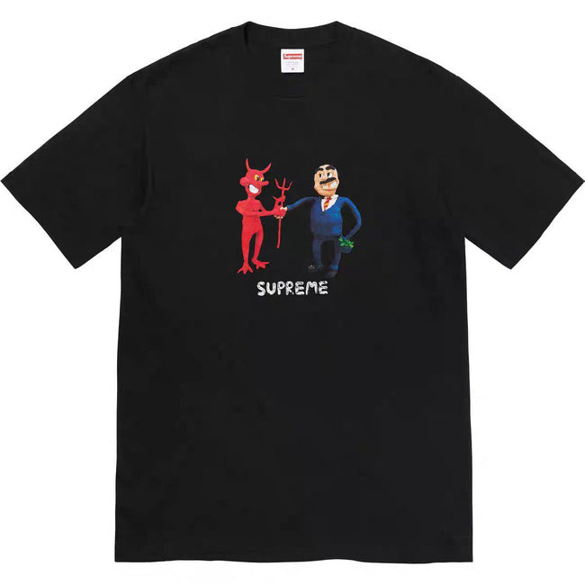 Supreme Graphic Tee – Black / Multi Hover Image
