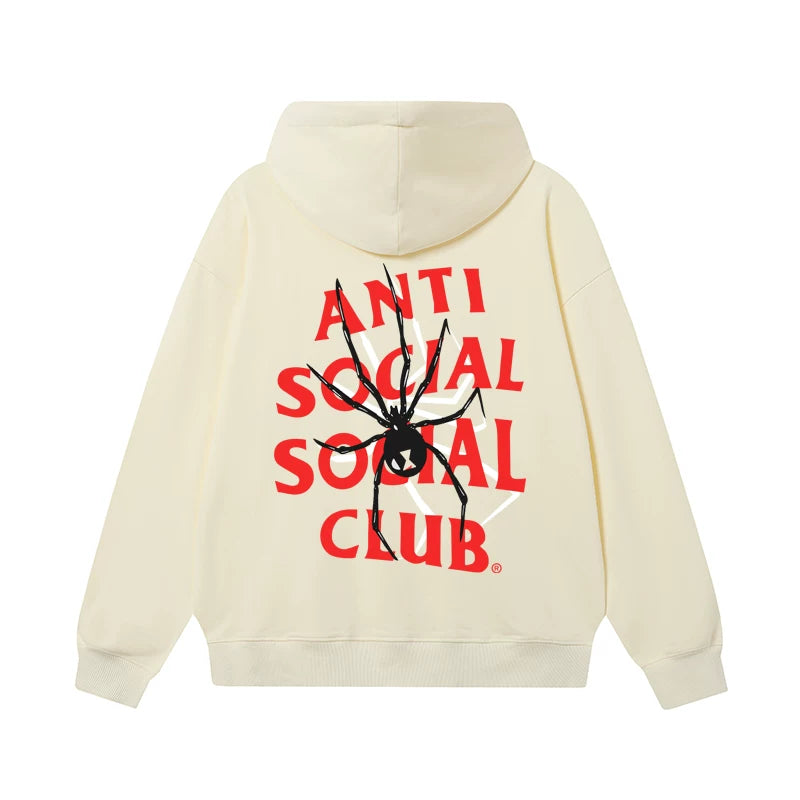 ANTI SOCIAL SOCIAL CLUB ASSC Basic Reflective Chinese Loong Print Autumn Winter Hoodie (22)