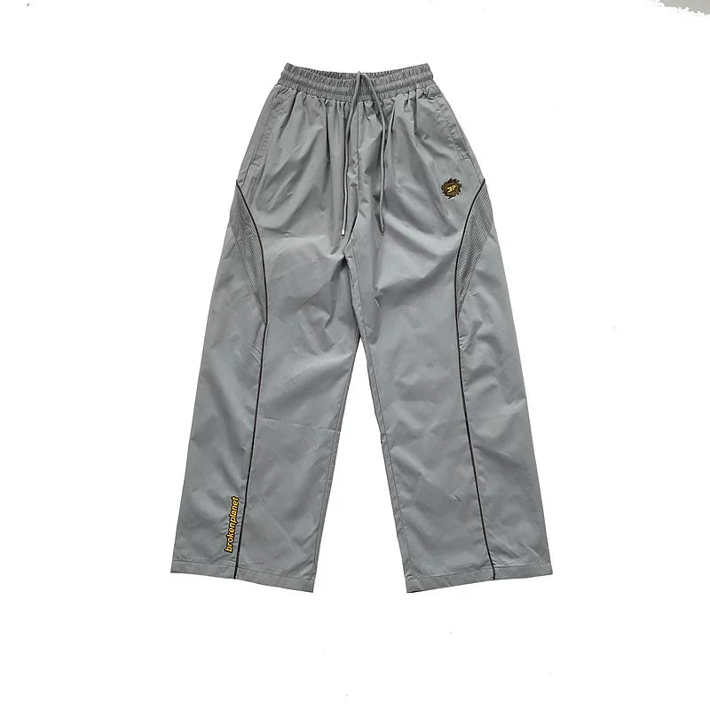 Broken Planet Curved Panel Nylon Track Pants - 4 Colors Available