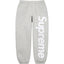 Supreme Vertical Logo Sweatpants – Grey / White