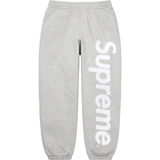 Supreme Vertical Logo Sweatpants – Grey / White Hover Image