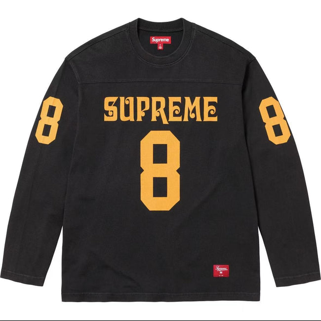 Supreme Crossover L/S Football Top – Black Hover Image