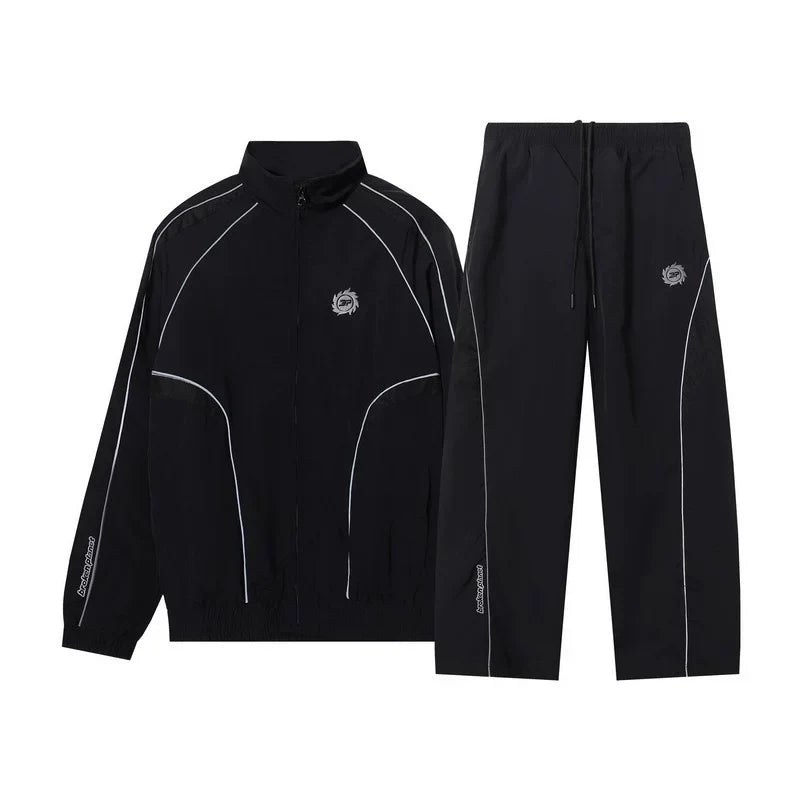 Broken Planet 3M Reflective Tracksuit Set - Black