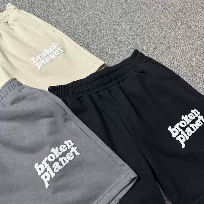 Broken Planet Logo Fleece Sweat Shorts - 3 Colors Available Main Image