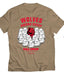 Killcrew Wolves Among Sheep Graphic Tan T-Shirt