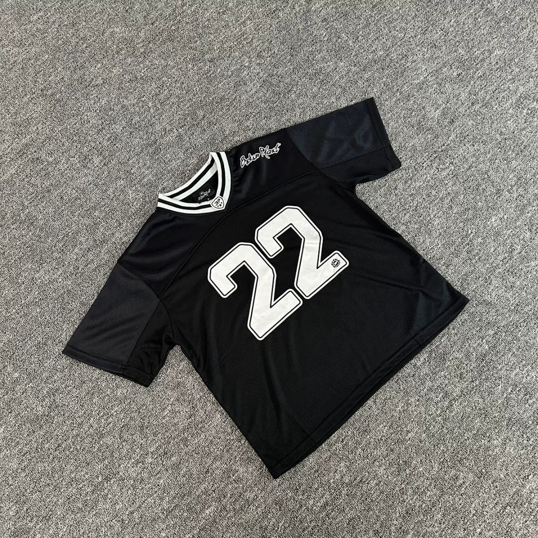 Broken Planet Number 22 Mesh Football Jersey