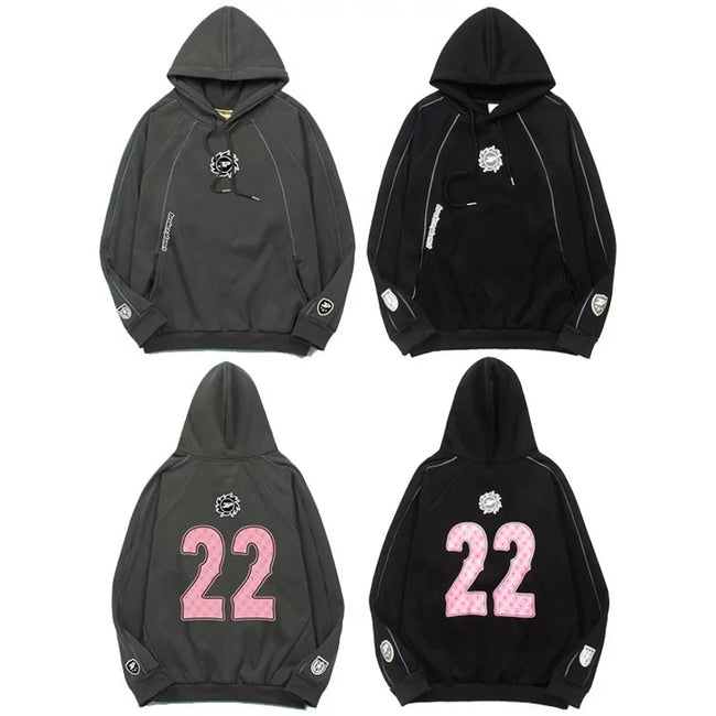 Broken Planet 22 Contrast Stitch Hoodie - 2 Colors Available Hover Image