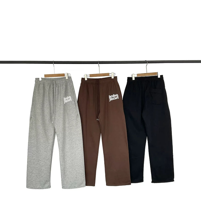 Broken Planet Script Logo Wide Leg Sweatpants - 3 Colors Available Main Image