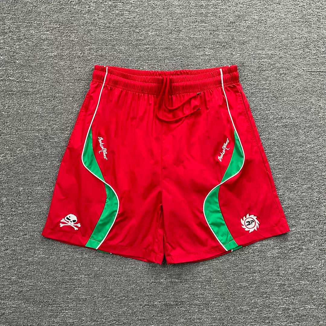 Broken Planet Curved Panel Nylon Sports Shorts - 4 Colors Available
