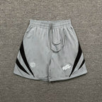 Broken Planet Angular Panel Graffiti Sport Shorts‑4 Colors