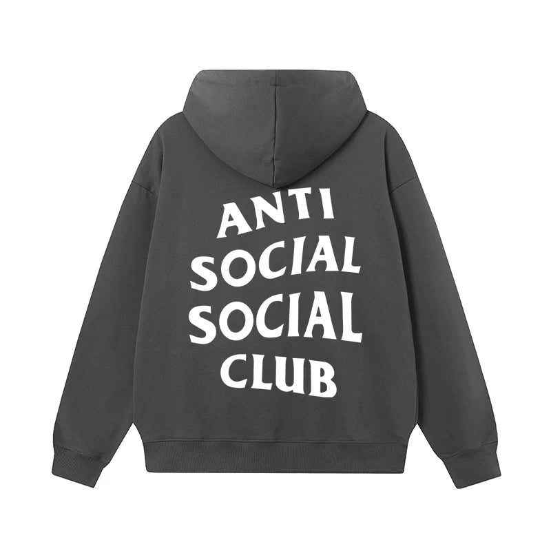 ANTI SOCIAL SOCIAL CLUB ASSC Basic Reflective Chinese Loong Print Autumn Winter Hoodie (41)