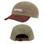 Supreme Olive and Brown 5-Panel Box Logo Camp Cap