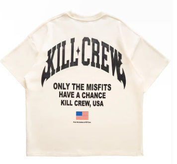 Killcrew Only the Misfits Graphic Off-White T-Shirt