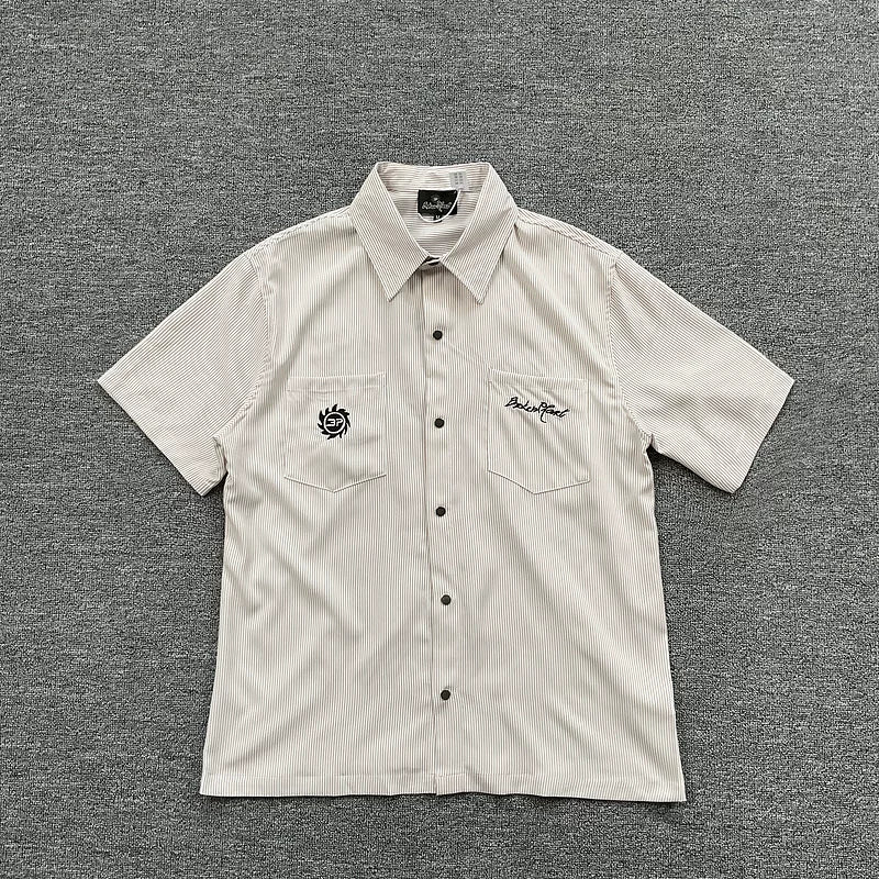Broken Planet Stripe Short Sleeve Shirt - 3 Colors Available