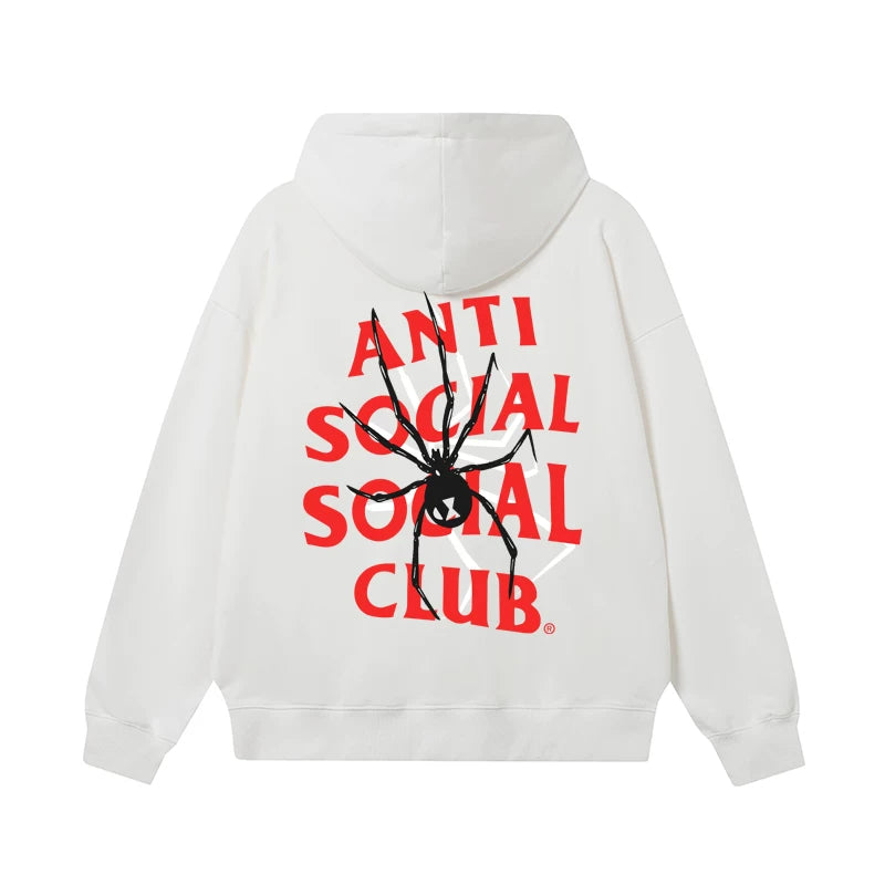 ANTI SOCIAL SOCIAL CLUB ASSC Basic Reflective Chinese Loong Print Autumn Winter Hoodie (20)