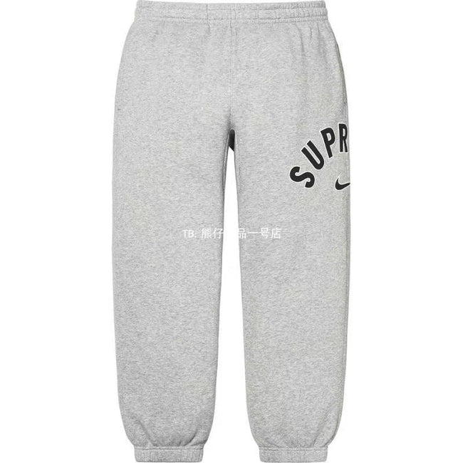 Supreme x Nike Arc Sweatpant - Heather Grey Hover Image